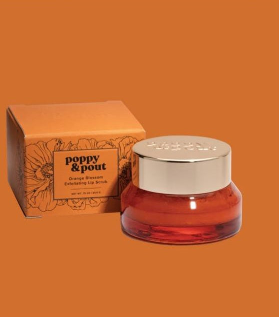 Poppy & Pout Lip Scrub (Orange Blossom)