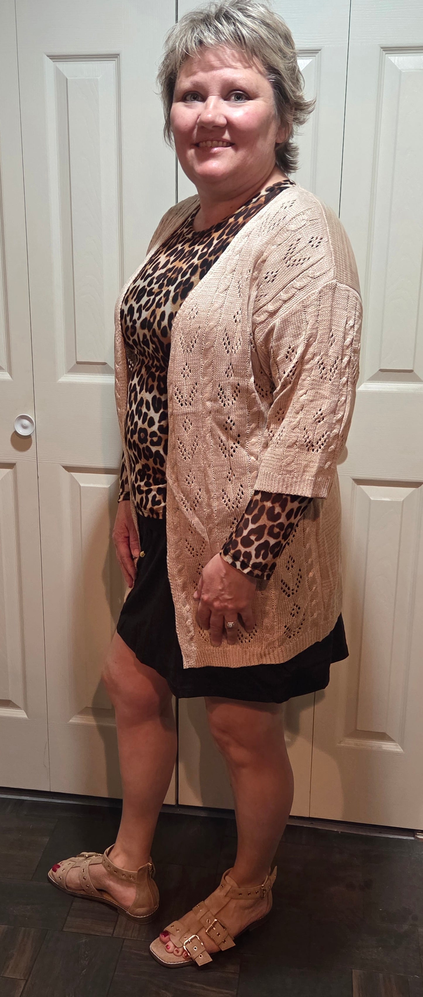 After Dark Black Skort