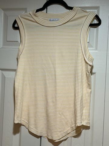 Summer Bianca Striped Ribbed Tank