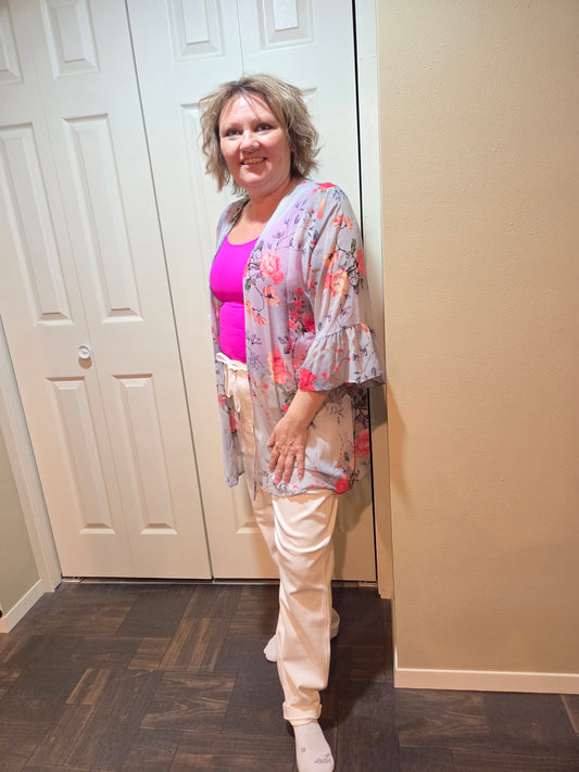 Judy Blue White Jogger