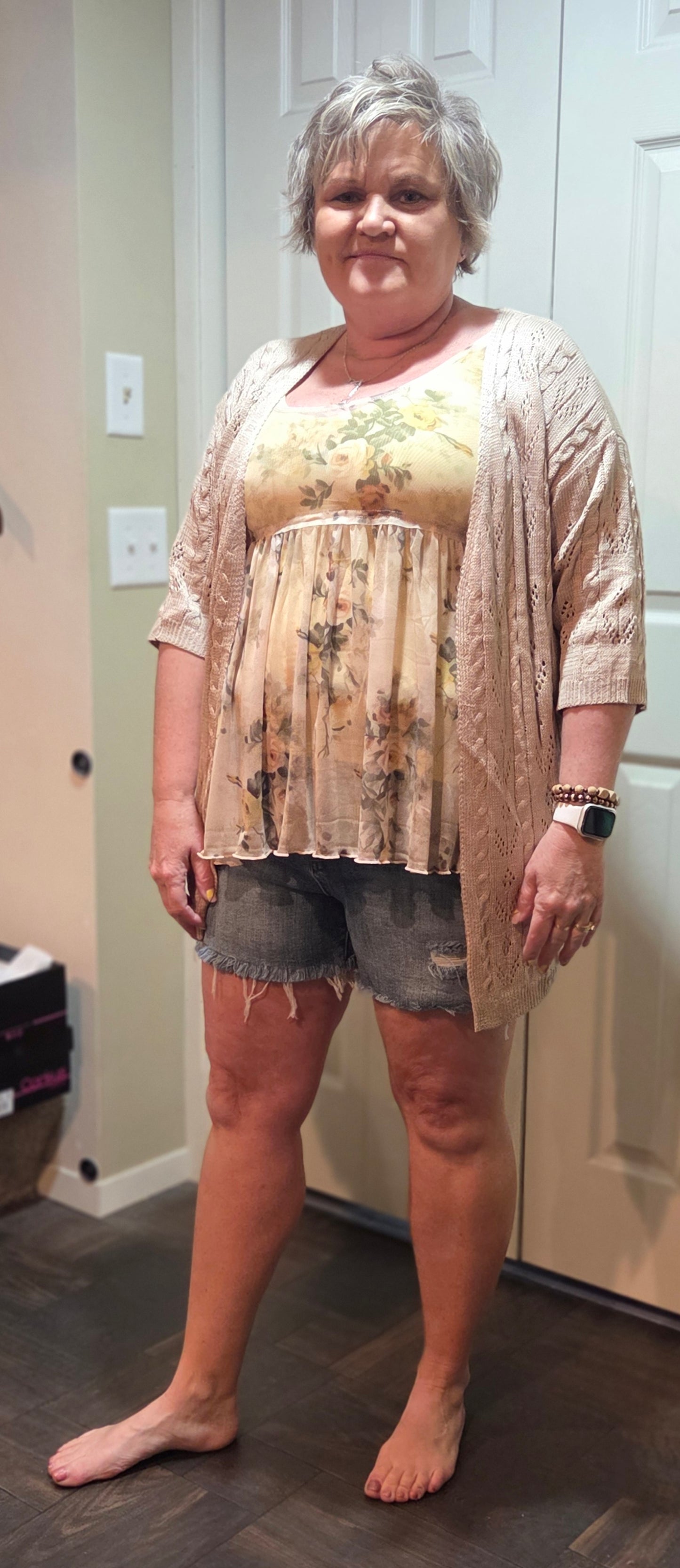 River Raw-hem Short Shorts