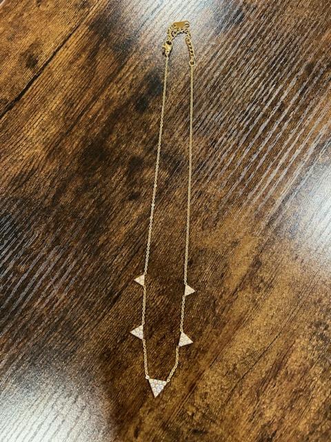 Diamond Trio Necklace