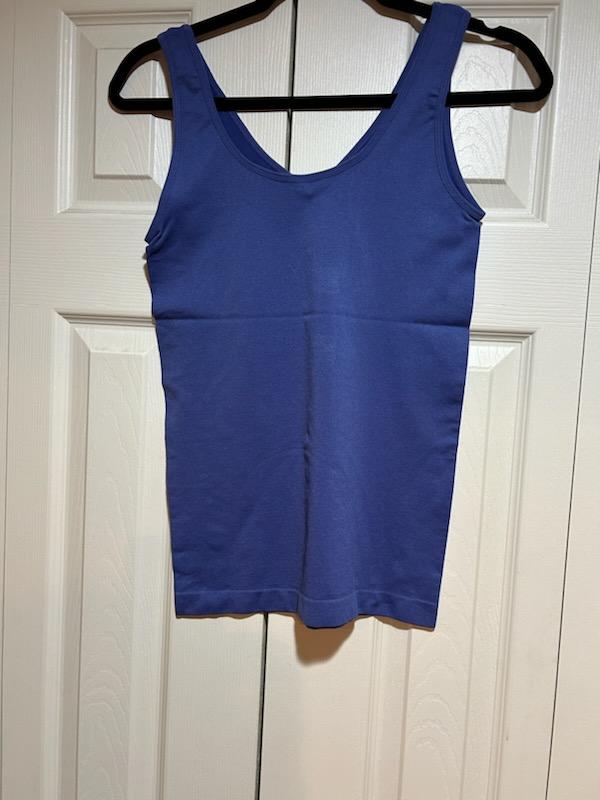 Front & Back 2-Way V-Neck/U-Neck Seamless Tank Marlin