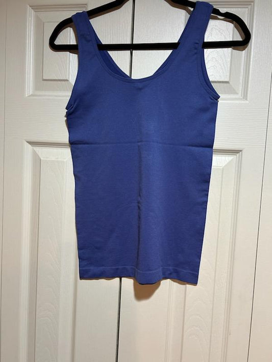 Front & Back 2-Way V-Neck/U-Neck Seamless Tank Marlin